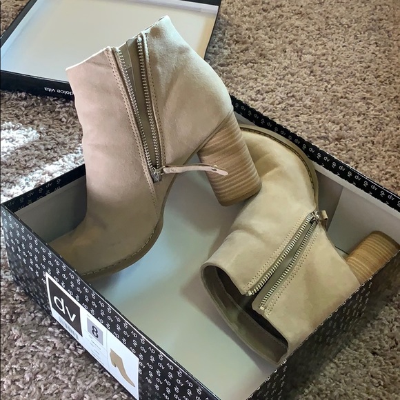 Tan Booties - Picture 2 of 3